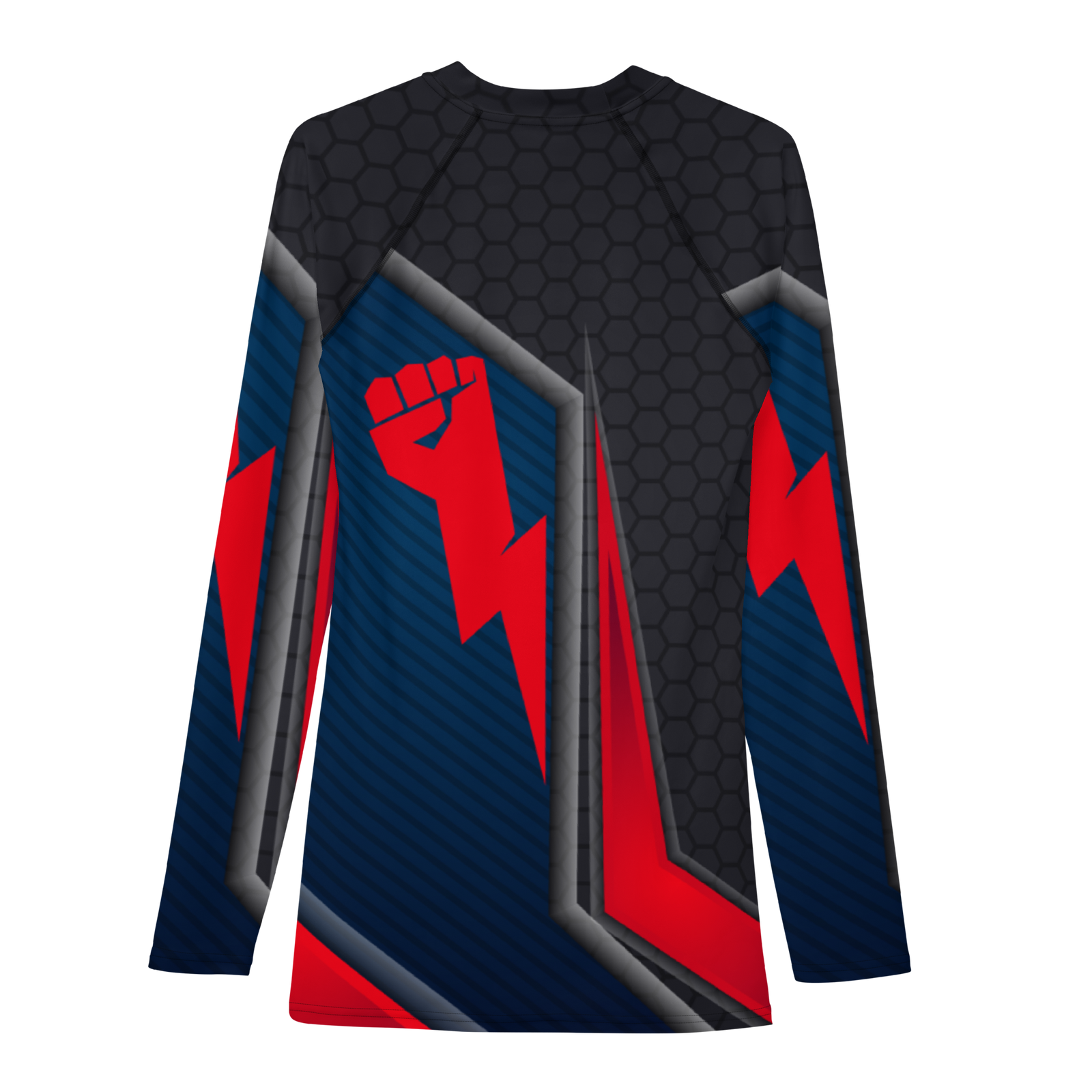 Strong Lightning Hand Men's Rash Guard