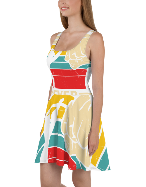 Load image into Gallery viewer, Best Cat Dad Ever - Skater Dress
