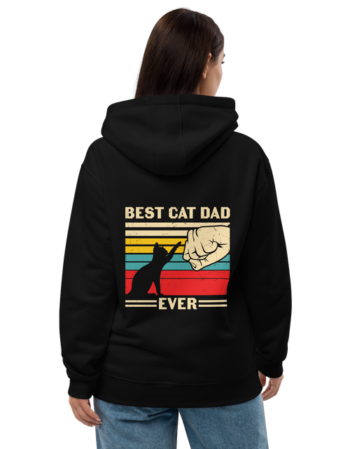 Load image into Gallery viewer, Best Cat Dad Ever - Premium Eco Hoodie
