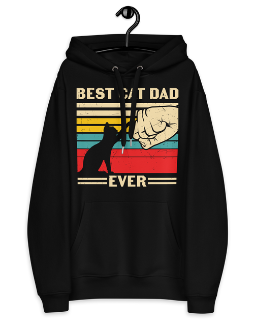 Load image into Gallery viewer, Best Cat Dad Ever - Premium Eco Hoodie
