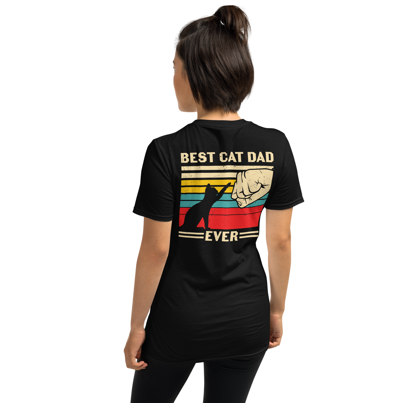 Best Cat Dad Ever - Unisex T-Shirt