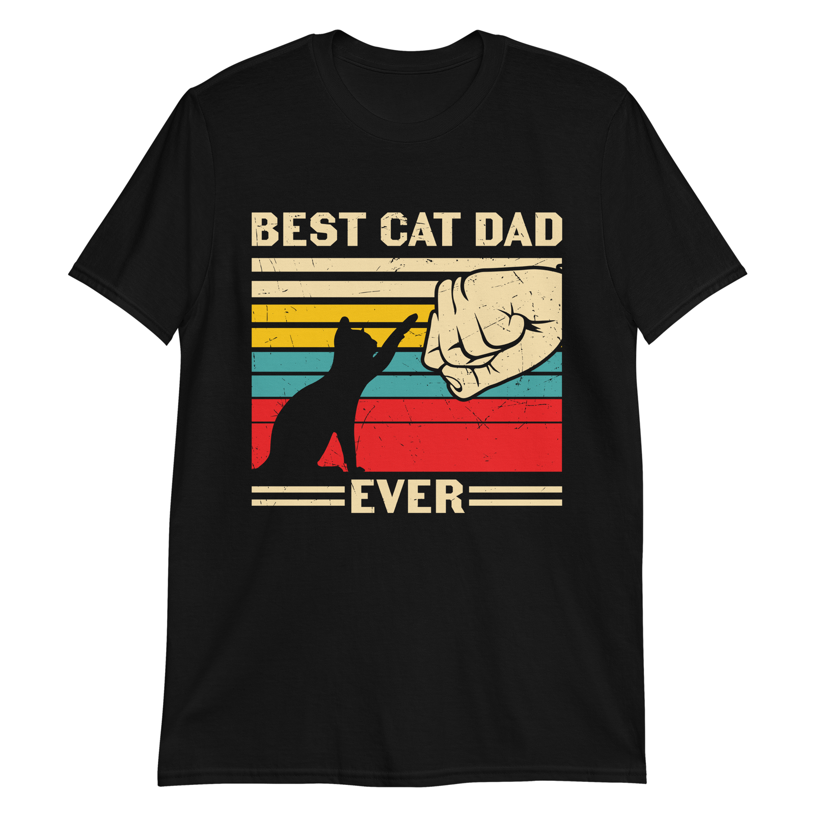 Best Cat Dad Ever - Unisex T-Shirt